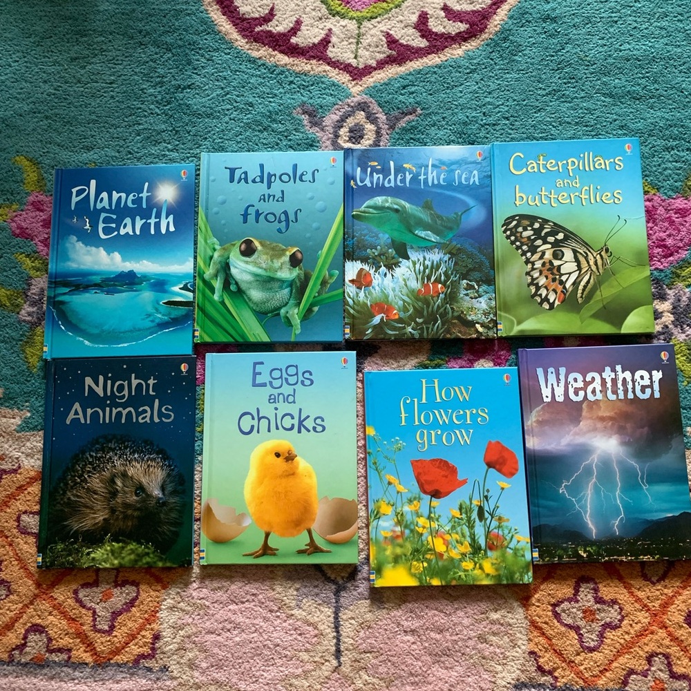 Children's Educational Book Set Usborne bundle lot set homeschooling